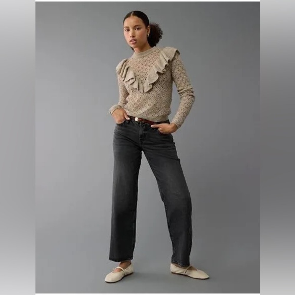 American Eagle Curvy stovepipe Jean